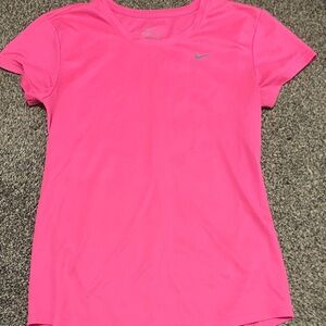 Nike Women's Bright Pink Short Sleeve Tee